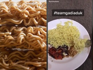 Sekte Makan Mie Goreng Gak Diaduk Ini Bikin Netizen Murka