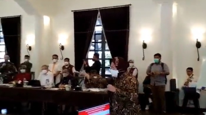 Momen Risma Marah-marah Gegara Data Bansos di Gorontalo