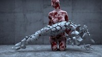 Seniman dan pematung Yunani, Adam Martinakis menciptakan patung digital dalam genre seni virtual futuristik. Anda dapat melihatnya hanya di Internet atau di cetakan. Namun inilah mengapa seni modern ada untuk menemukan cara baru untuk berekspresi. Foto: Brightside/Adam Martinakis