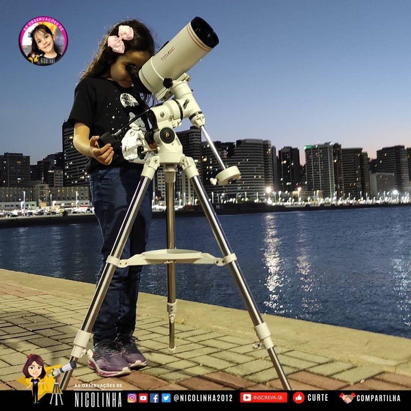 Nicolinha astronom termuda di dunia berusia 8 tahun.