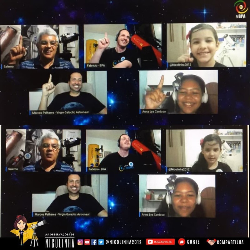 Nicolinha astronom termuda di dunia berusia 8 tahun.