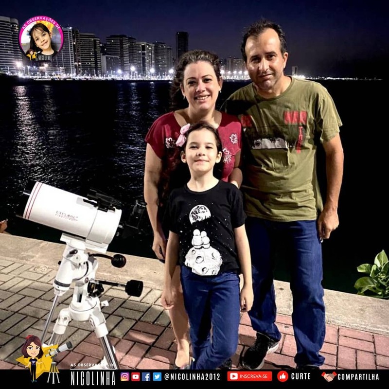 Nicolinha astronom termuda di dunia berusia 8 tahun.