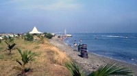Pantai Ancol zaman dulu sebelum dikelola swasta.  