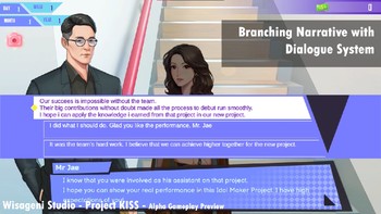 Wisageni Studio saat ini tengah membuat game simulasi kehidupan. Dengan narasi berat penuh cinta berjudul Project Kiss. Foto: (dok Asosiasi game Indonesia).