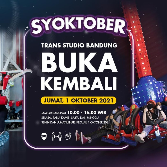 Trans Studio Bandung Beri Promo Syoktober