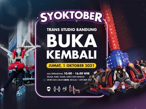 Liburan Akhir Pekan di Trans Studio Bandung, Ada Promo Buy 1 Get 1!