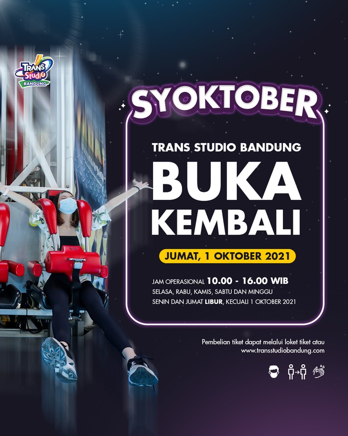 Trans Studio Bandung Beri Promo Syoktober