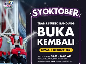 Buka Hari Ini! Trans Studio Bandung Punya Promo Spesial Syoktober