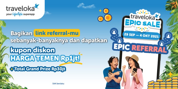 Traveloka Kasih Diskon Harga Teman