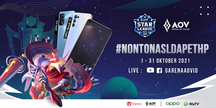 Nonton Turnamen Arena of Valor Bisa Bawa Pulang Smartphone OPPO Lho!