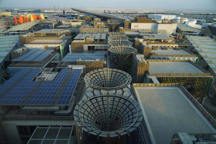 Deretan Paviliun Dubai Expo2020 yang Arsitekturnya Bikin Takjub Pameran kelas dunia, Dubai Expo 2020 digelar hingga Maret 2022. Sejumlah paviliun pameran dari berbagai negara dibuat unik, keren dan bikin geleng-geleng kepala.