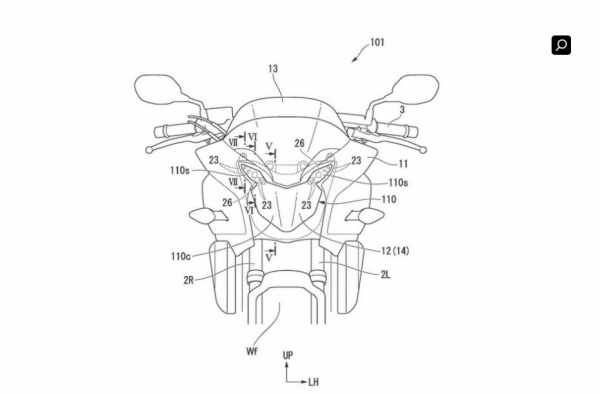 Honda Patenkan Teknologi Radar yang Terpasang di Lampu Depan Motor.
