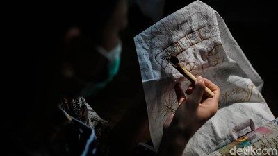 Melihat Ketelatenan Anak-anak Berkebutuhan Khusus Saat Membatik