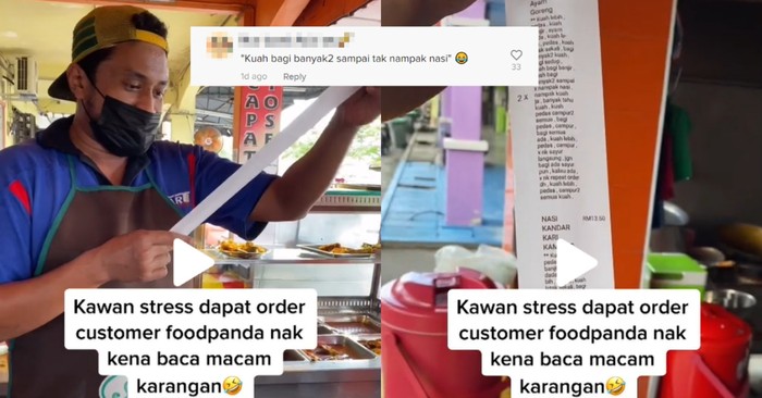 Ngeselin! Cuma Pesan 3 Nasi Rames, Pembeli Ini Beri Catatan Panjang Kayak Cerpen Ngeselin! Cuma Pesan 3 Nasi Rames, Pembeli Ini Beri Catatan Panjang Kayak Cerpen