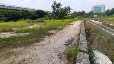 Penampakan Proyek Masjid Sriwijaya yang Mangkrak Akibat Korupsi