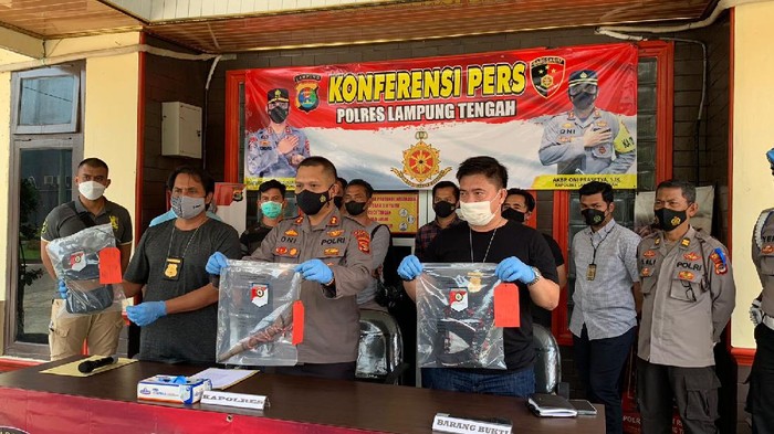 Polda Lampung tangkap pria di Lampung yang tikam korban sebanyak 34 kali