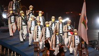 PON XX diikuti atlet dari 34 provinsi di Indonesia. Antara Foto/Nova Wahyudi.