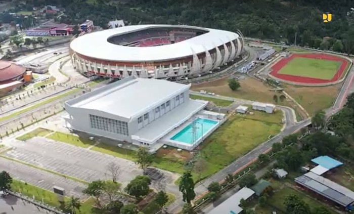 Presiden Joko Widodo resmikan venue PON XX Papua