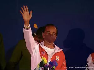 Didampingi Puan, Jokowi Hadiri Pembukaan PON XX Papua