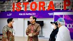 Momen Jokowi Resmikan 7 Venue PON XX Papua