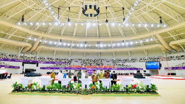 Presiden Jokowi Resmikan Tujuh Arena PON XX Papua (Laily Rachef/Biro Pers Sekretariat Presiden RI)