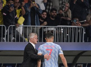 Soal Ganti dan Cadangkan Ronaldo, Solskjaer: Saya Manajernya