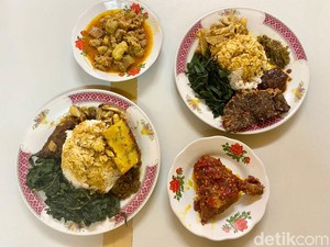 5 Nasi Padang Murah Rp 20 Ribuan di Jaksel Buat Makan Siang Tanggal Tua