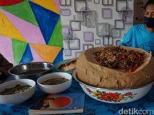 Bakso Klenger Gusti Seberat 20 Kg Biasa DIsajikan Untuk Menu Syukuran di Demak