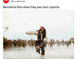 Deretan Meme Payahnya Barcelona Dilibas Atletico Madrid