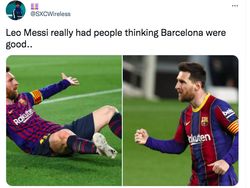 Deretan Meme Payahnya Barcelona Dilibas Atletico Madrid