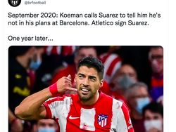 Deretan Meme Payahnya Barcelona Dilibas Atletico Madrid
