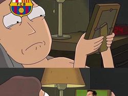 Deretan Meme Payahnya Barcelona Dilibas Atletico Madrid
