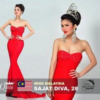 Sosok Sajat juga pernah viral ketika identitasnya sebagai seorang wanita diragukan. Gosip Sajat seorang transgender beredar setelah dia terkena kasus tidak membayar Goods and Services Tax (GST). Dalam dokumen yang beredar namanya tertulis Muhammad Sajjad Kamaruz Zaman. Bukti lain dirinya transgender adalah saat dia mengikuti Miss International Queen di Thailand, kontes kecantikan transgender. Foto: Dok. Instagram