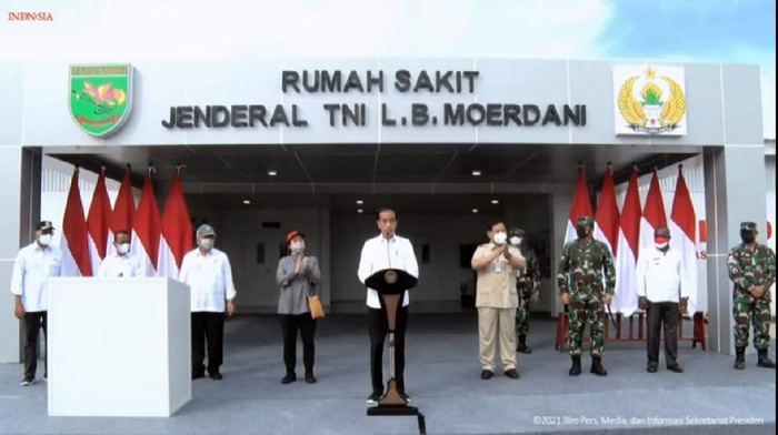 Presiden Jokowi di Papua