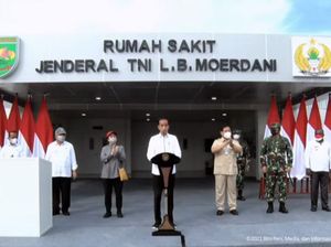 Bareng Prabowo-Puan, Jokowi Resmikan RS Jenderal LB Moerdani di Merauke