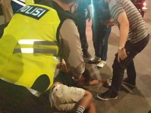 Kaget Razia, Remaja di Sumsel Tabrak Polisi hingga Pura-pura Pingsan