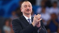 Presiden Azerbaijan Ilham Aliyev juga diduga terlibat transaksi properti senilai ratusan juta di Inggris. Sementara itu, ia sendiri telah lama dituduh korupsi di negerinya. Paul Gilham/Getty Images for BEGOC.