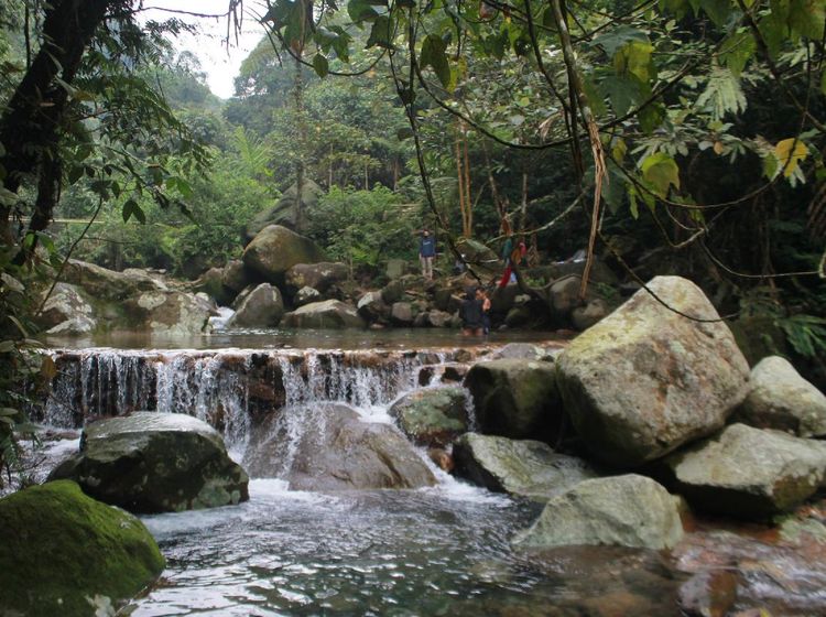 Bening Banget Air di Curug Lembah Tepus