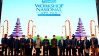 DPP Partai Amanat Nasional (PAN) menggelar workshop Nasional di Bali, Senin (4/10/2021).