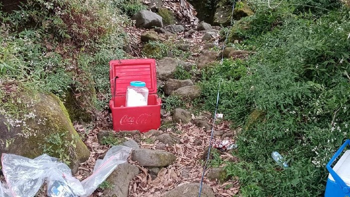 Bahan peledak jenis TATP milik napiter Imam Mulyana ditemukan di kaki Gunung Ciremai Bahan peledak jenis TATP milik napiter Imam Mulyana ditemukan di kaki Gunung Ciremai
