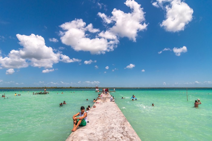 Danau Bacalar Danau Bacalar