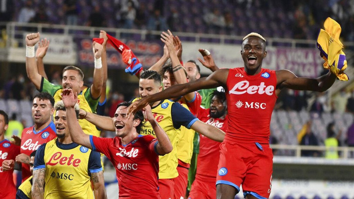 Napoli luar biasa sekali, selalu menang di tujuh pertandingan awal (AP/Alfredo Falcone)