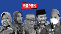 Awalnya seorang pria berdiri di sisi depan sebelah kanan Risma sedang berbicara sambil sesekali memegang handphone. Risma pun sesekali merespons pernyataan pria tersebut. Namun, mendadak perhatian Risma tertuju pada pria berkemeja merah yang ada di sisi depan sebelah kirinya. Risma lantas berjalan menghampiri pria tersebut sambil marah dan menunjuk menggunakan benda seperti pulpen.