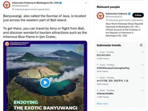 Kedutaan RI di Berbagai Negara Ramai-Ramai Promosikan Banyuwangi