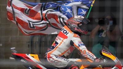 Marc Marquez si Captain America