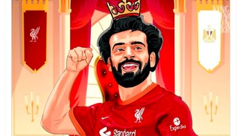 Sebarkan ini, Salah untuk Ballon DOr. Foto: Twitter