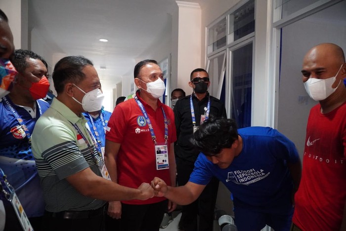 Menpora Cek Wisma Atlet