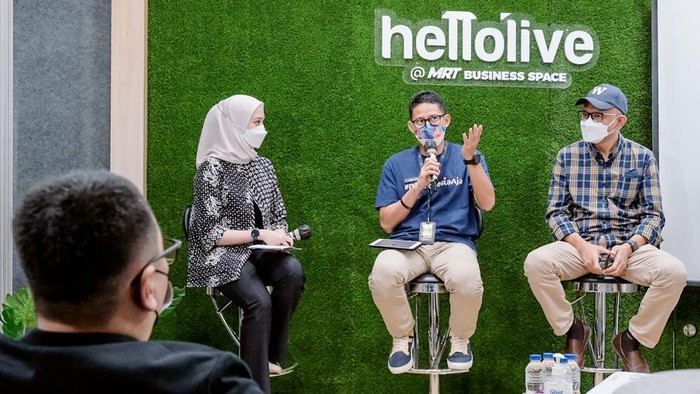 Coworking space di MRT Jakarta Bundaran HI