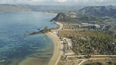 Pesona Wisata Lombok dari Ketinggian