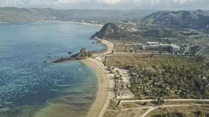 Pesona Wisata Lombok dari Ketinggian